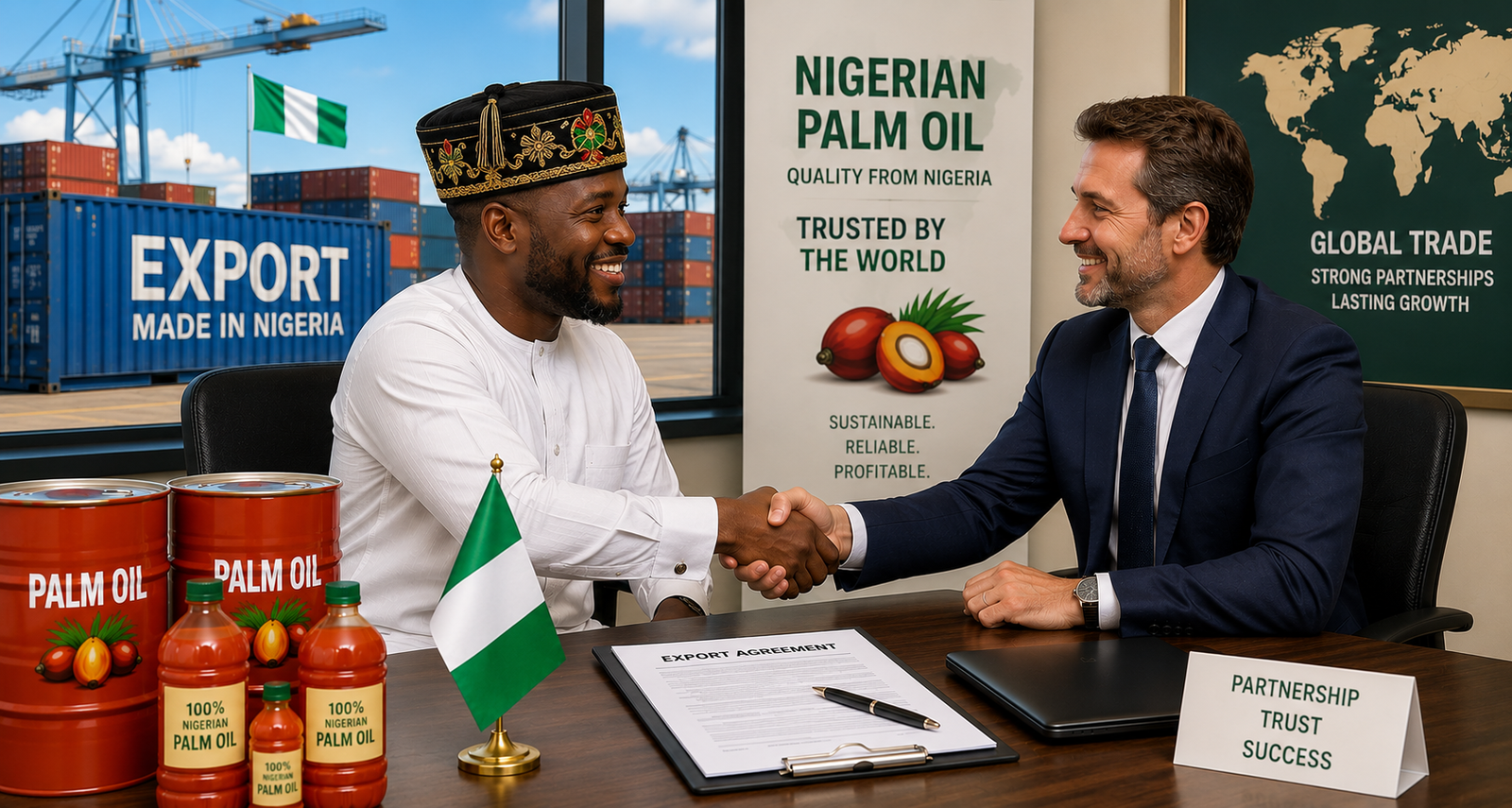Export contract deal